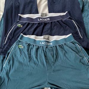 Lacoste 2 pair Pajama Pants